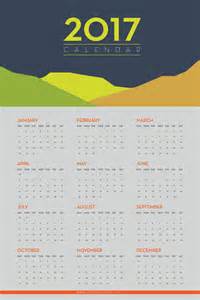 Free 2017 Wall Calendar
