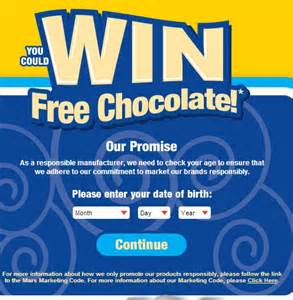 Free Chocolate Giveaway