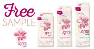 Free Sample Pack of Tena Lights