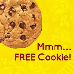 Free Subway Cookie