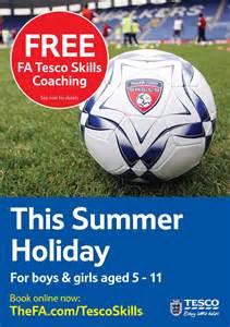 Free Tesco Football Coaching Sessions