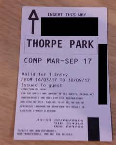 Free 2 For 1 Thorpe Park Tickets