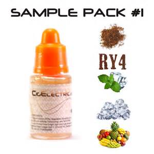 Free E-Liquid Sample Pack