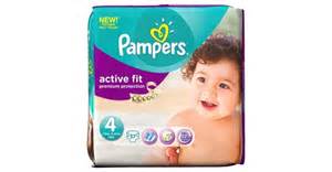 Free Pampers Active Fit Nappies