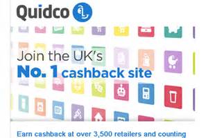 Quidco - FREE Cashback On Shopping